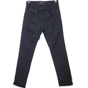 Empyre Black Men's Skeletor Slim Straight Leg Stretch Denim Jeans Size 32